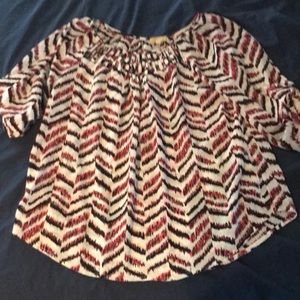 Takara women’s pink and black XL Blouse